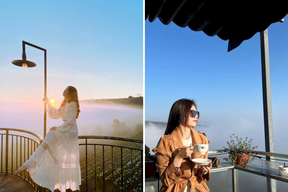 Đến The Diff House để chạm gần hơn với mây và thỏa sức tạo dáng trước cảnh sắc tuyệt vời